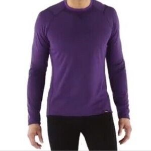 Patagonia Capilene 2 Lightweight Polartec Black Purple  Baselayer mens medium m